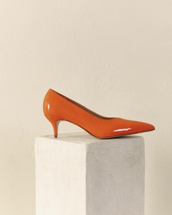 Туфлі жіночі OMG TROPIC ЛАК papaya