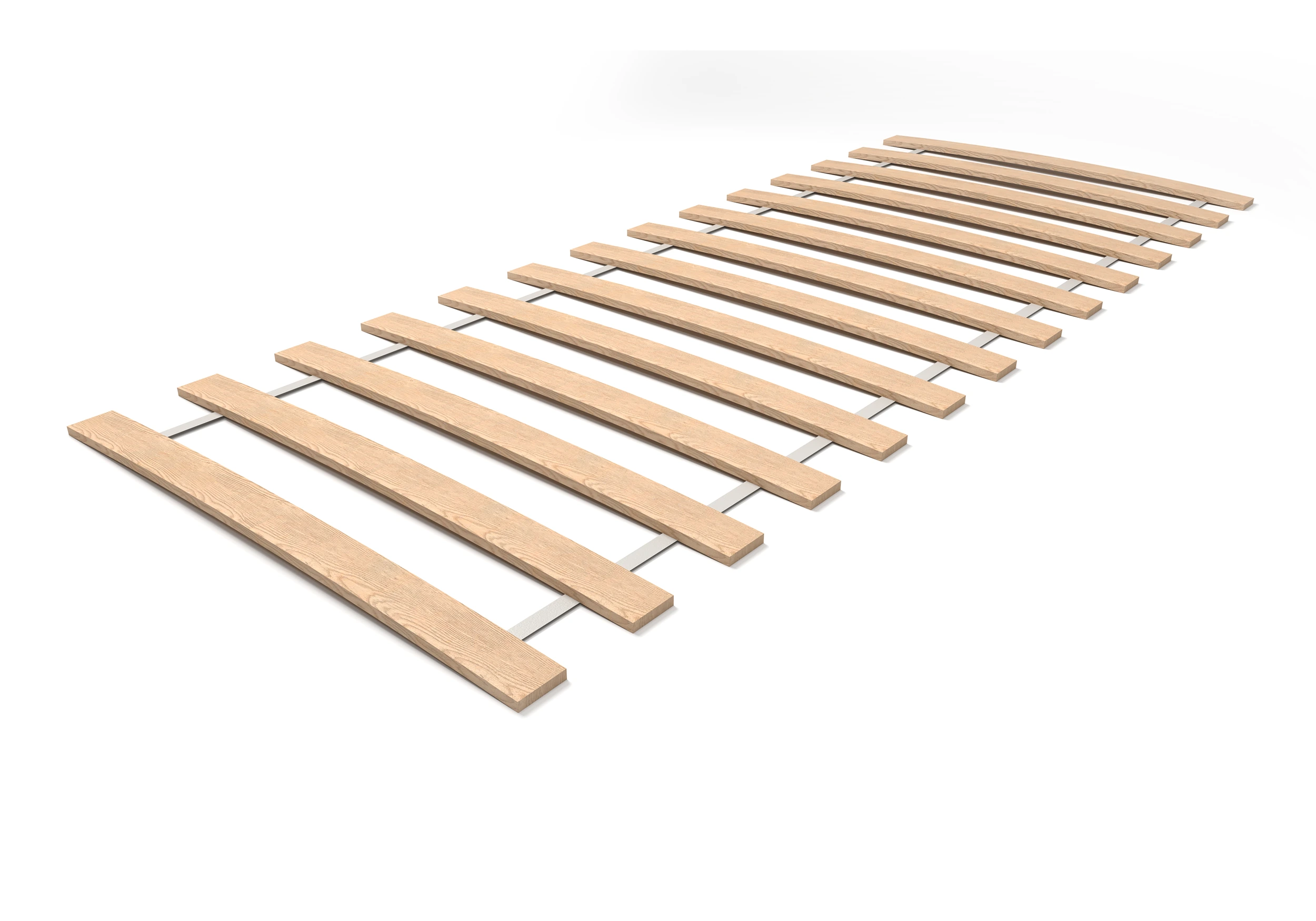 Cama+cabecero - MADERA, Gris, 90 x 200cm