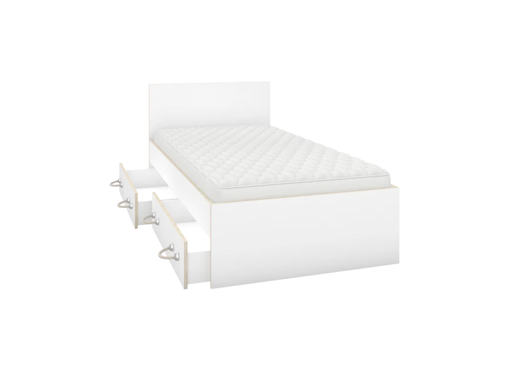 CAMA 36 KOSMO BLANCO/ROBLE SONOMA