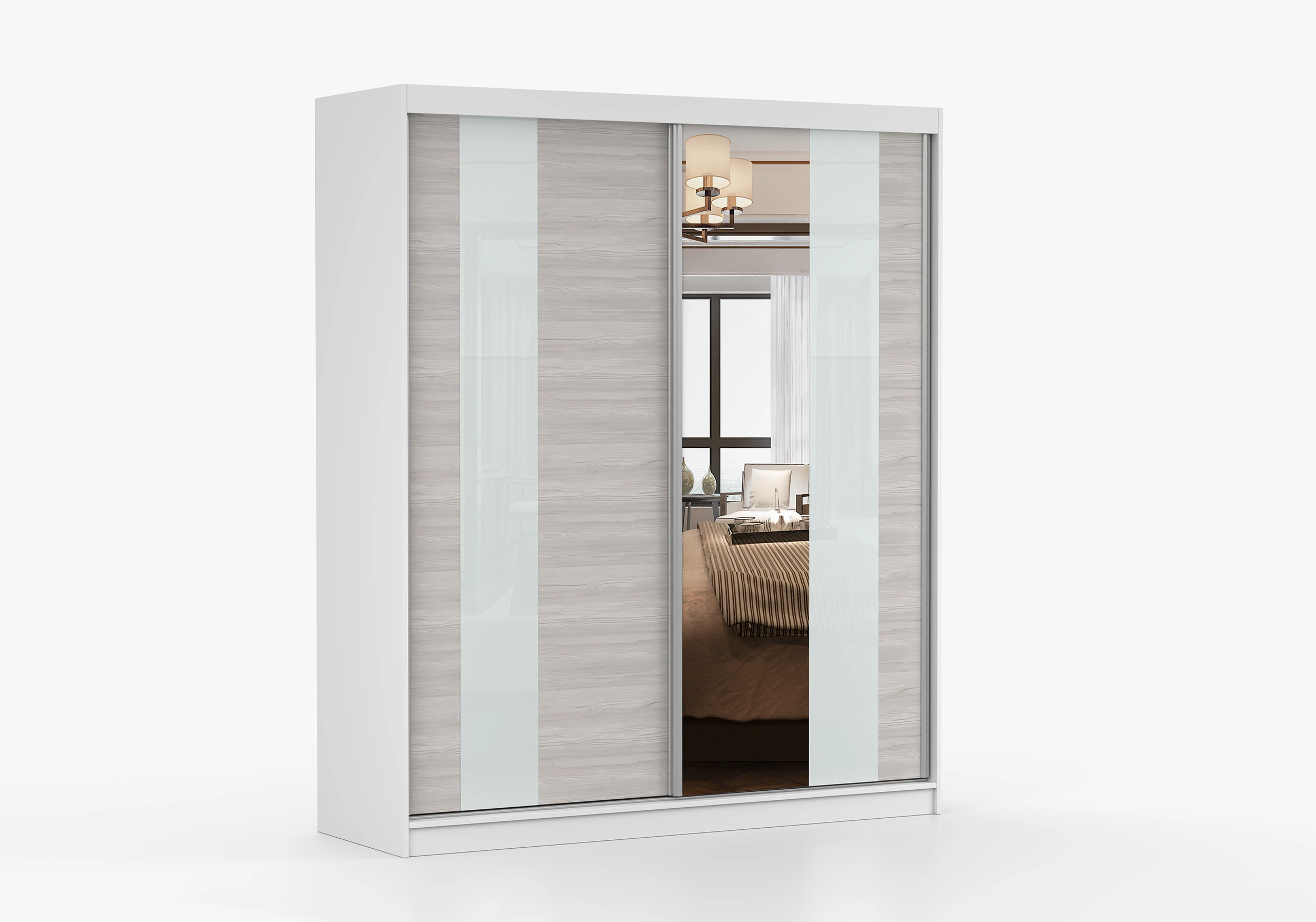 Sliding-door wardrobe MULTI 32 183 cm