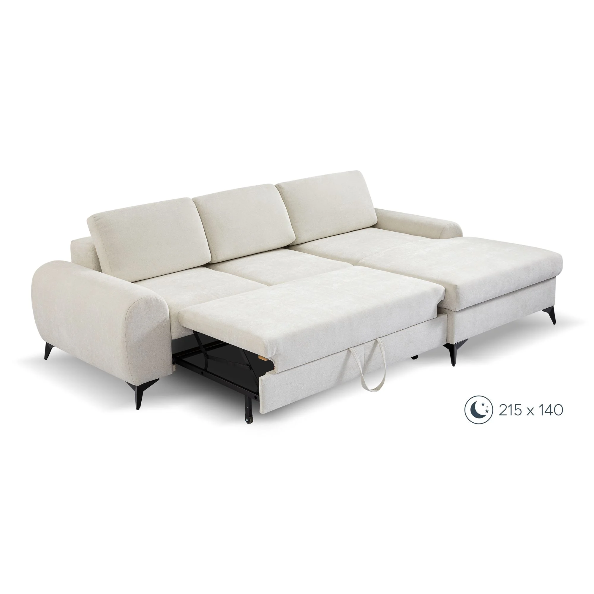 SOFÁ CAMA CON ARCÓN 270 CM X 175 MILAN BEIGE