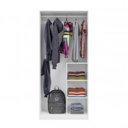 Wardrobe 2 doors REF: 1S7437Y - ARES PLUS