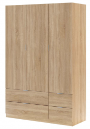 Armario 3puertas + 4cajones REF: LCX453F - LCX