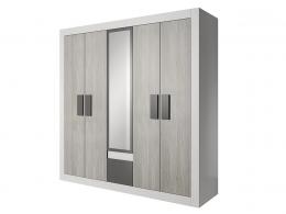 5-door wardrobe Helios 231 cm