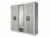 5-door wardrobe Helios 231 cm