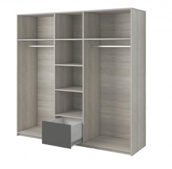 Photo 5-door wardrobe Helios 231 cm