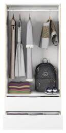 Armario de 2 puertas + cajones Ref LC1222F - YOUTH