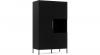 Photo Wardrobe - Lanzzi, 120 cm, Matte Black/Matte Black