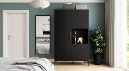 ARMARIO 120 CM LANZZI NEGRO