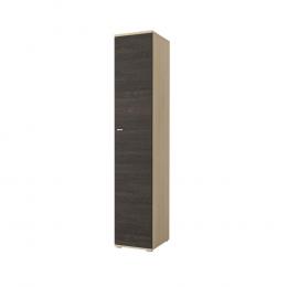 Small wardrobe 40 cm - ARS, Oak - Graphite