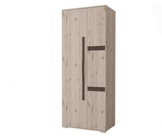 Photo Wardrobe - SAN MARINO, Natural Oak, 80 cm