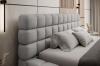 Photo Bed 140/160/180x200 - Dizzle, Grey
