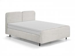 Cama+colchon+tooper+contenedor de ropa - crema LIMA