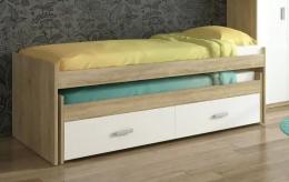 CAMA COMPACTO CAJONERA MOD.CHAMPION CAMBRIA-BLANCO
