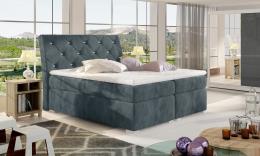 Cama con Contenedor - Balvin, 140/160/180 x 200cm, Gris oscuro