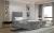 Cama Continental - Arco, 90 x 200cm, Gris claro