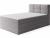 Cama continental gris - KASPED