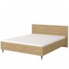 Foto Cama 160 × 200 - LUX, Roble