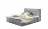 Photo Bed combining elegance with comfort - Latina, 140/160/180/200 x 200cm, Light Gray
