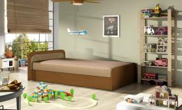 Cama infantil PARYS 90x200 + arcon beige