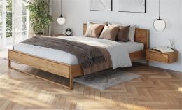 Cama madera maciza roble - Adria, aceitado