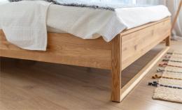 Cama madera maciza roble - Adria, aceitado