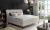 Double box bed 140/160/180 x 200cm - ADERITO, Beige