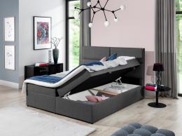 Cama matrimonial Boxspring 145/165/185 x 200cm - AMBER, Rosa