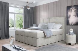Cama continental 140/160/180 x 200cm - MERON, Beige