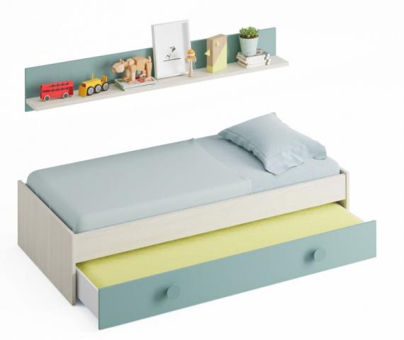 Foto Cama doble+estante REF: 0J7447Y - ENJOY