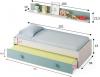 Foto Cama doble+estante REF: 0J7447Y - ENJOY