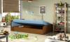 Foto Cama infantil PARYS 90x200 + arcon azul