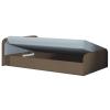 Foto Cama infantil PARYS 90x200 + arcon azul