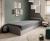 Cama infantil PARYS 90x200 + arcon, gris