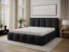 Foto Cama con somier de madera, sistema elevador de gas y arcón de almacenamiento EDVIGE Negro