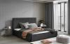 Foto Cama Tapizada Con Contenedor 140/160/180/200 x 200cm - Audrey, Gris oscuro