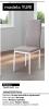 Foto CONJUNTO MESA YURI BLANCA + 6 SILLAS YURI BLANCAS