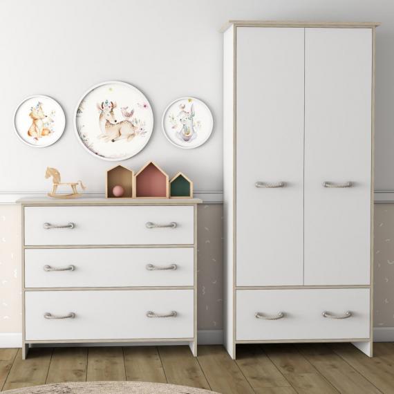 Photo Dresser 3S 02 - KOSMO, White