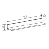 Photo TV stand and top unit model solana