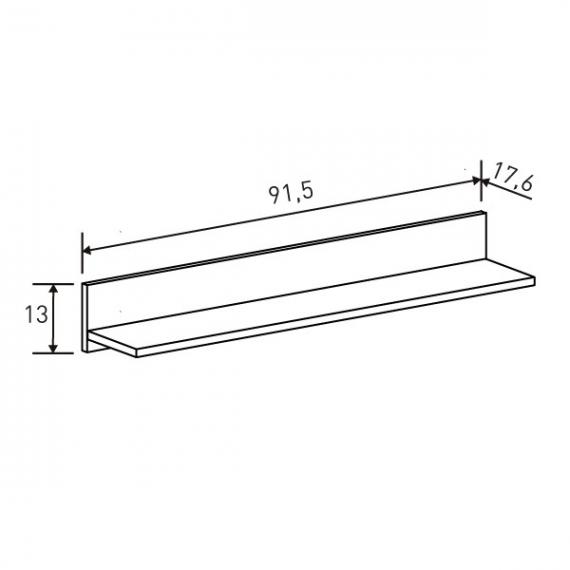 Photo TV stand and top unit model solana