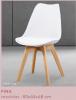 Foto CONJUNTO MESA COCINA DINAMARCA+4 SILLAS FINA BLANCAS