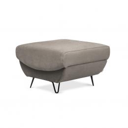 CONJUNTO DE SOFÁ CAMA 3 PLAZAS I SILLÓN PUFF PATAS ALTAS SILVA BEIGE