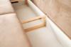 Foto CONJUNTO DE SOFÁ CAMA 3 PLAZAS I SILLÓN I PUFF I PATAS ALTAS SILVA BEIGE