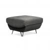 Foto CONJUNTO DE SOFÁ CAMA 3 PLAZAS I SILLÓN I PUFF I PATAS ALTAS SILVA GRIS OSCURO