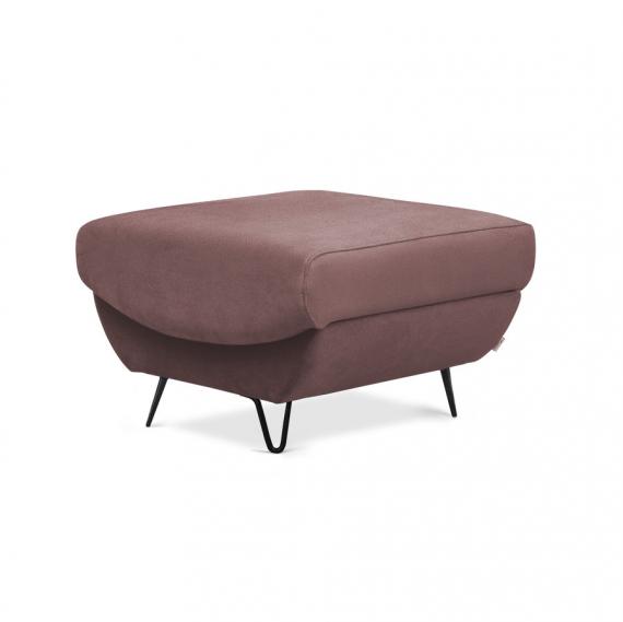 Foto CONJUNTO DE SOFÁ CAMA 3 PLAZAS I SILLÓN I PUFF I PATAS ALTAS SILVA ROSA