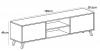 Photo Modern living room set, angled legs, 180 cm – Soto, white - oak