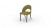 Foto CONJUNTO MESA DE COMEDOR EXTENSIBLE 140/180 6 SILLAS RODOS 82 ROBLE/MOSTAZA