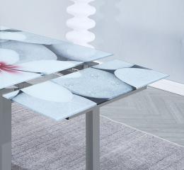 CONJUNTO MESA FLORES EXT. + 4 SILLAS 20