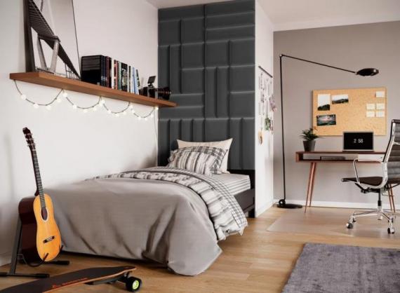 Photo Set of upholstered panels 120x195
