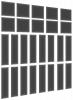 Photo Set of upholstered panels 120x195